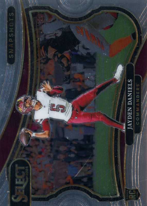 Jayden Daniels 2024 Select #15 Snapshots Rookie RAW