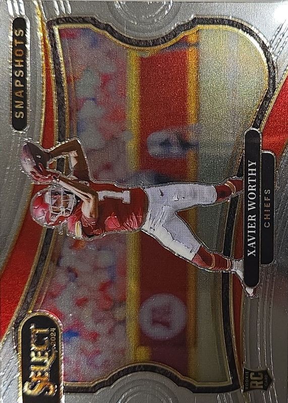 Xavier Worthy 2024 Select #19 Snapshots Rookie RAW