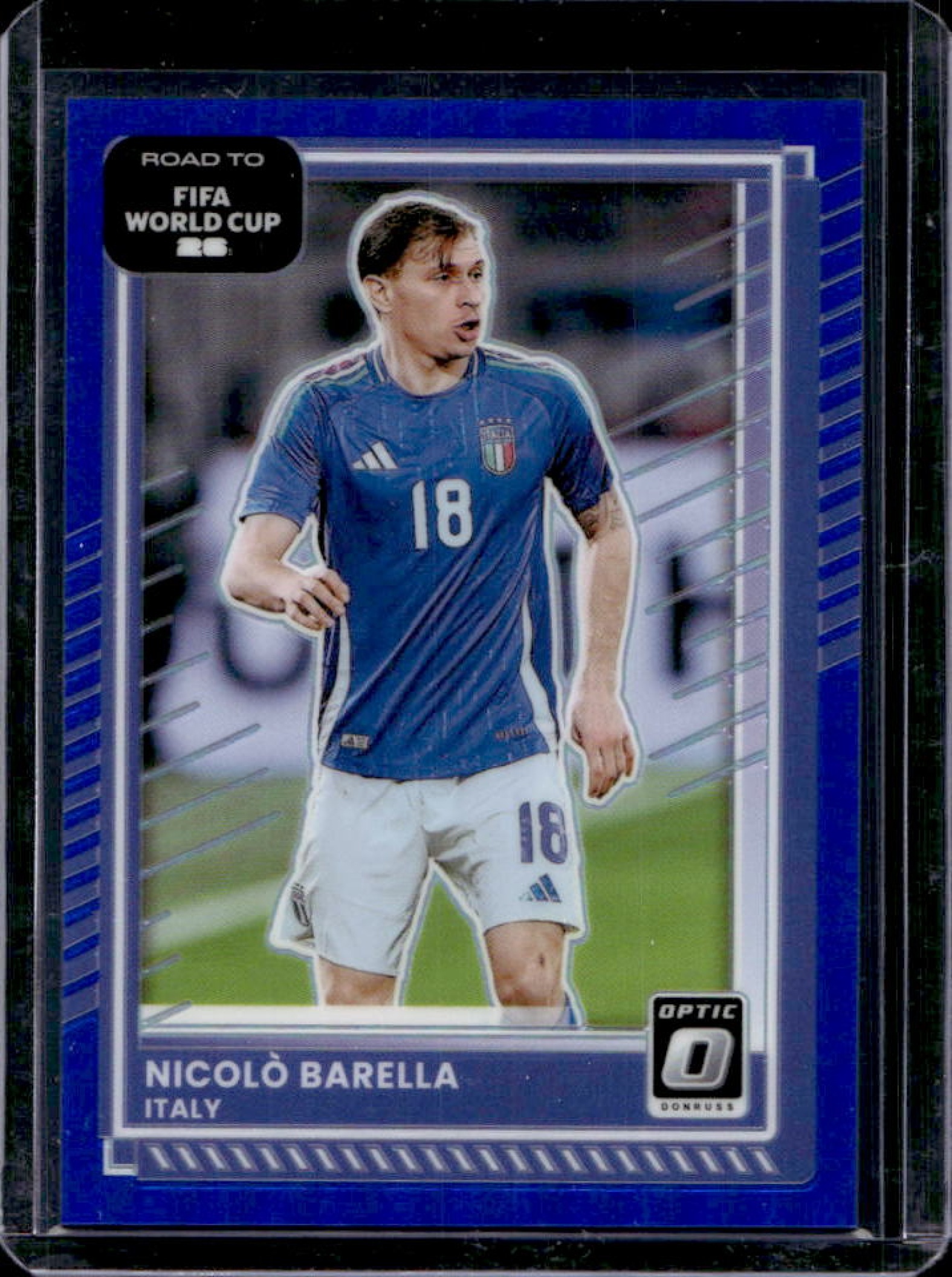 Nicolo Barella 2025 Donruss Road to FIFA World Cup #114 Optic - Blue ...