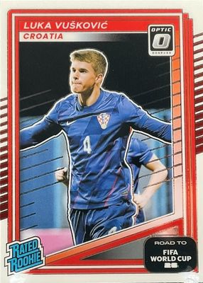 2025 Donruss Road to FIFA World Cup #215 Optic Rated Rookie