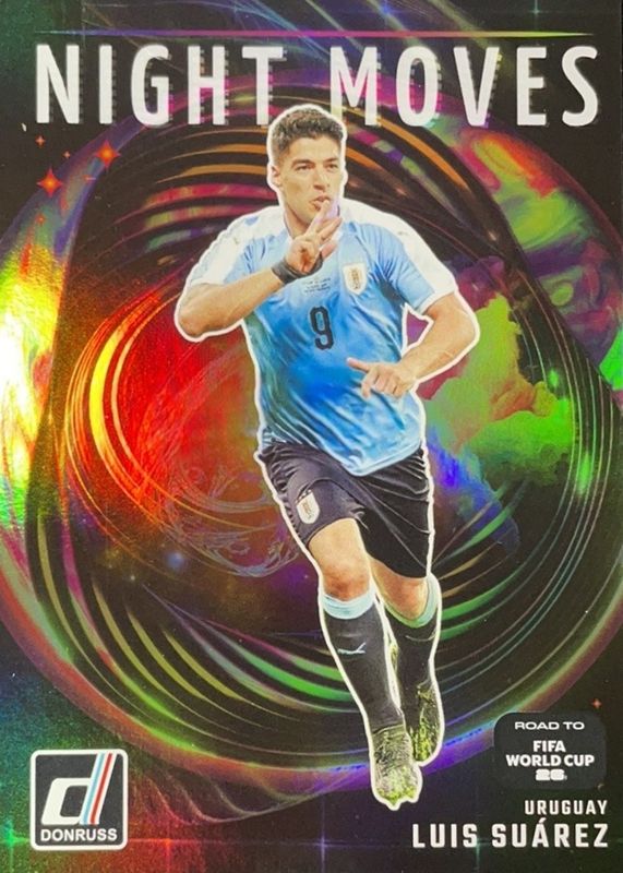 2025 Donruss Road to FIFA World Cup #16 Night Moves /(SSP)