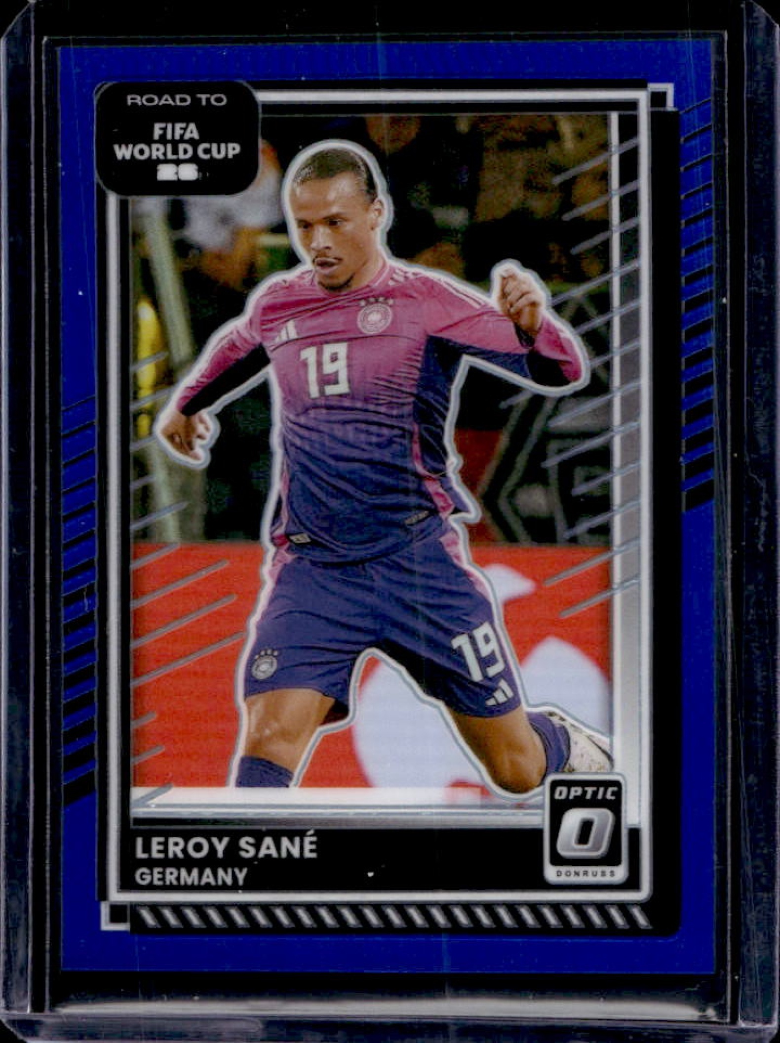 Leroy Sane 2025 Panini Donruss Road to FIFA World Cup #37 Optic - Blue ...