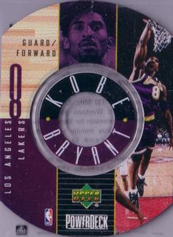 Kobe Bryant 1998 Upper Deck Encore #NNO PowerDeck RAW