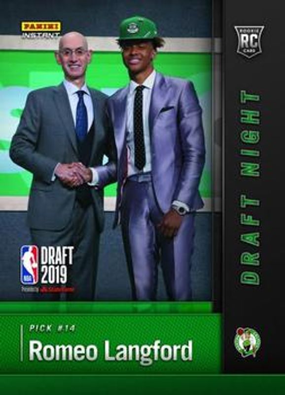 2019 Panini Instant Draft Night #DN-RL Green /10