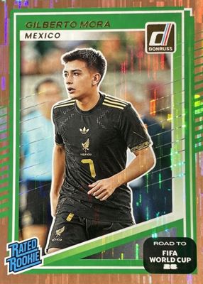 2025 Donruss Road to FIFA World Cup #214 Rated Rookie - Bronze