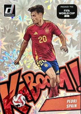 2025 Donruss Road to FIFA World Cup #13 Kaboom! /(SSP)