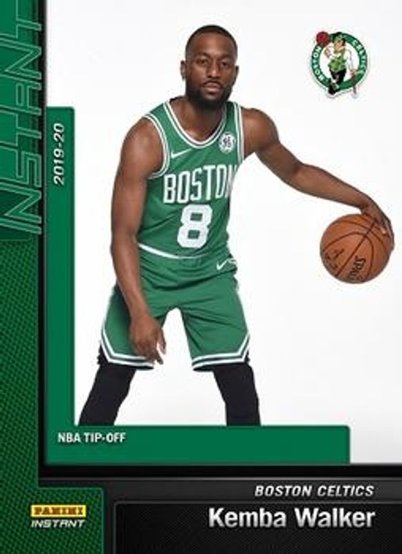 Kemba Walker 2019 Panini Instant #6 Green /10 RAW