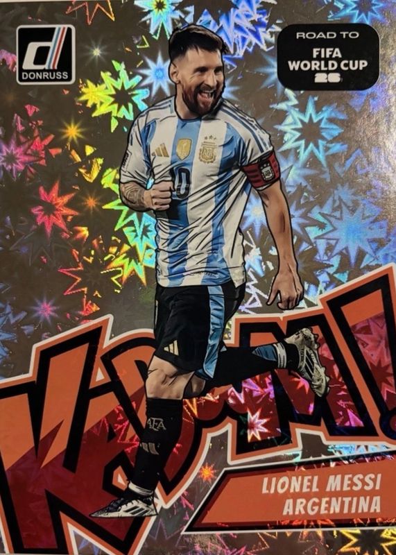 2025 Donruss Road to FIFA World Cup #1 Kaboom! Oversize