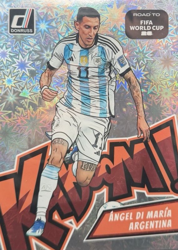 2025 Donruss Road to FIFA World Cup #17 Kaboom! Oversize
