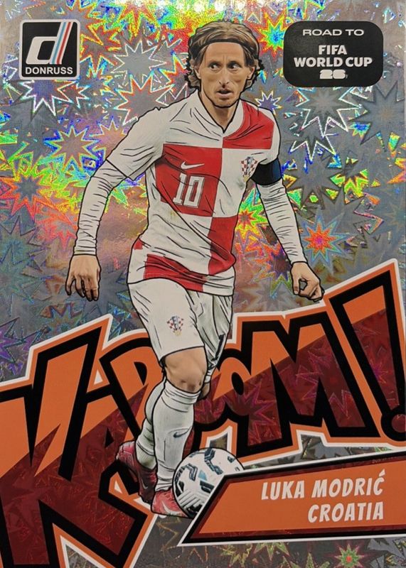2025 Donruss Road to FIFA World Cup #8 Kaboom! Oversize
