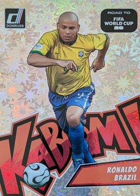 2025 Donruss Road to FIFA World Cup #20 Kaboom! Oversize