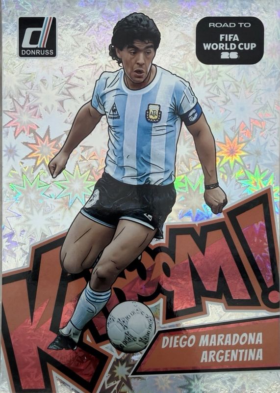 2025 Donruss Road to FIFA World Cup #24 Kaboom! Oversize