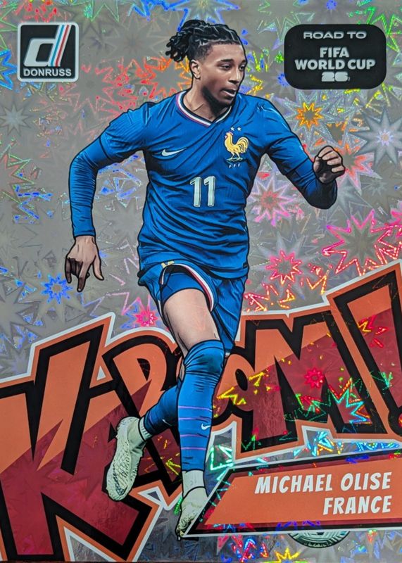 2025 Donruss Road to FIFA World Cup #14 Kaboom! Oversize
