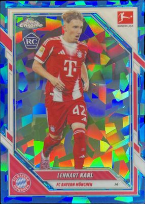 2025 Topps Chrome Bundesliga Sapphire Edition #82 Base