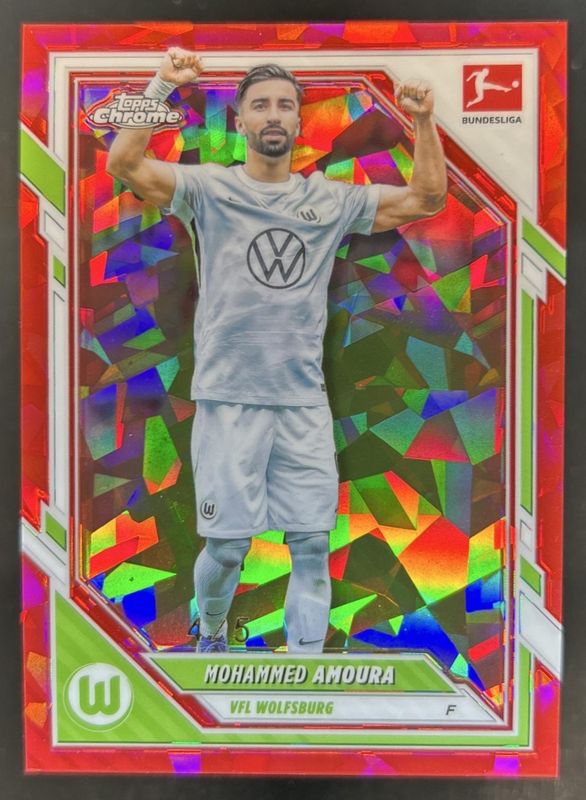 2025 Topps Chrome Bundesliga Sapphire Edition #98 Red /5