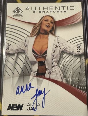2025 Upper Deck AEW SP Signature Edition #AS-AJ Authentic Signatures