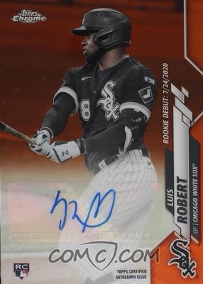 2020 Topps Chrome Update #RDUSA-LR Rookie Debut Autographs - Orange Refractor /25