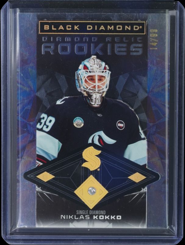 2025 Upper Deck Black Diamond #BDR-NK Diamond Relic Rookies