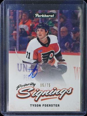 2025 Upper Deck Fall Expo #PS-TF Parkhurst Priority Signings