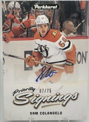 2025 Upper Deck Fall Expo #PS-SC Parkhurst Priority Signings