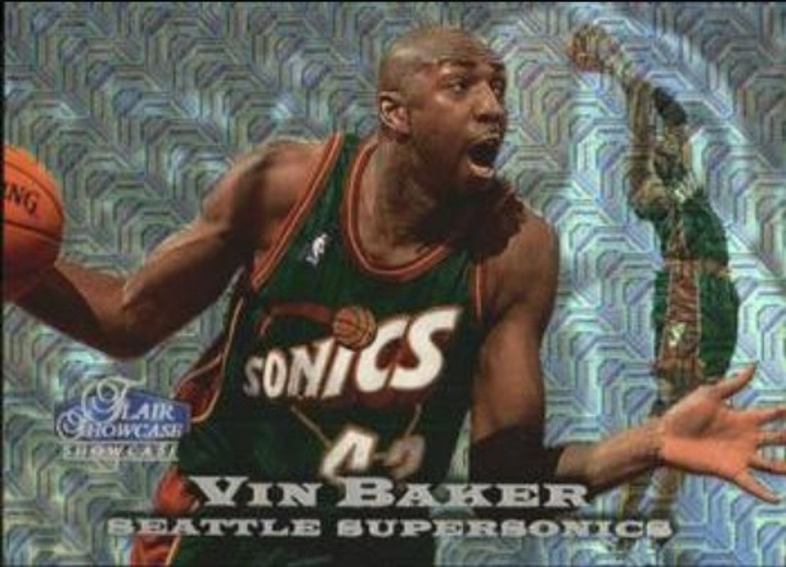 Vin Baker 1997 Flair Showcase #35 Row 0 /250 RAW