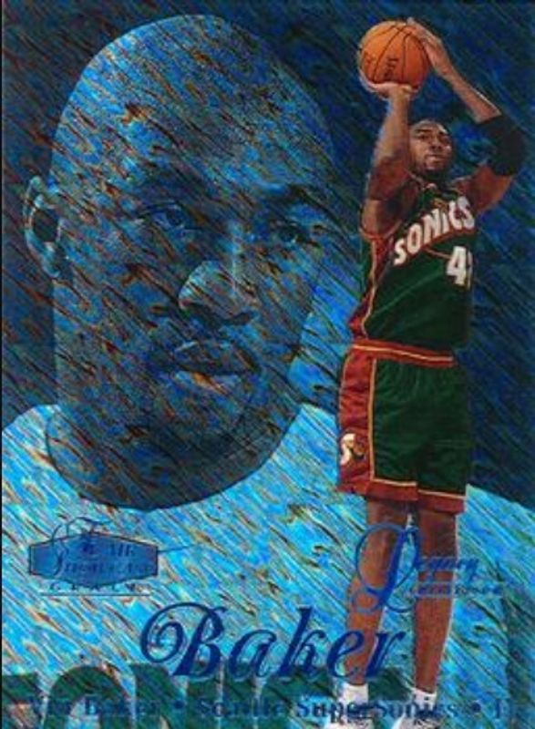 Vin Baker 1997 Flair Showcase #35 Row 1 - Legacy Collection /100 RAW