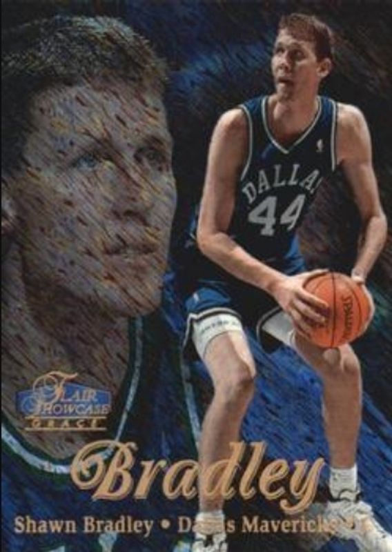 Shawn Bradley 1997 Flair Showcase #76 Row 1 RAW