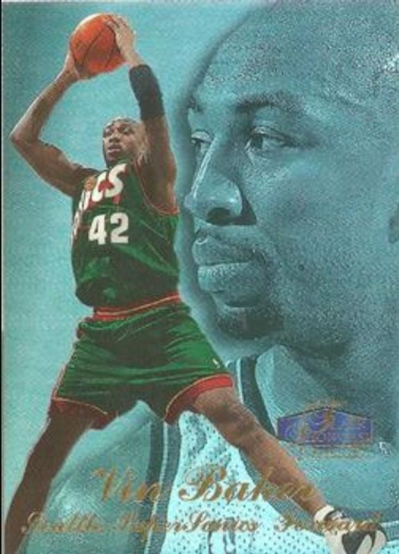 Vin Baker 1997 Flair Showcase #35 Row 3 RAW