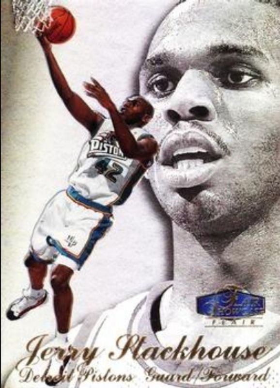 Jerry Stackhouse 1997 Flair Showcase #36 Row 3 RAW