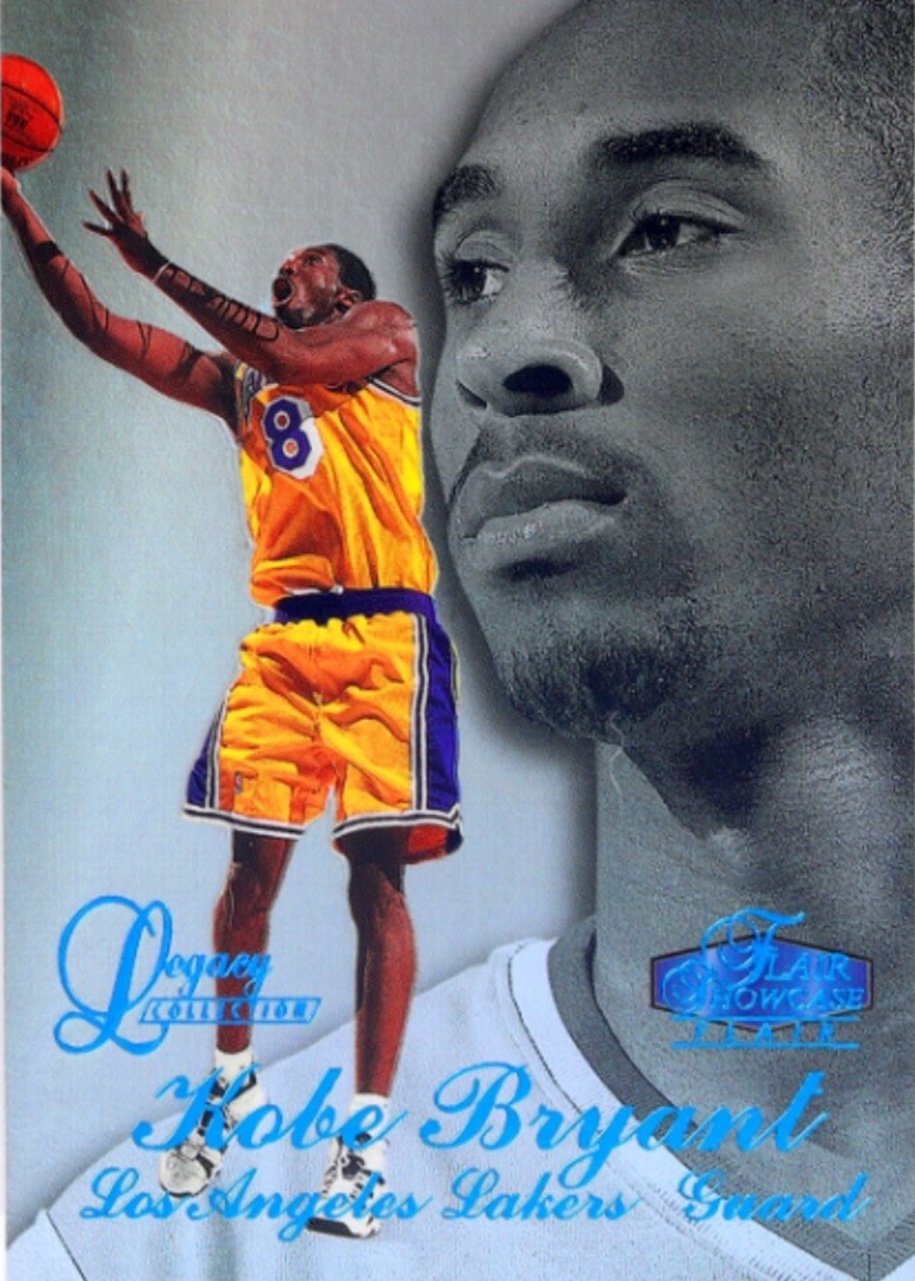 Kobe Bryant 1997 Flair Showcase #18 Row 3 - Legacy Collection /100