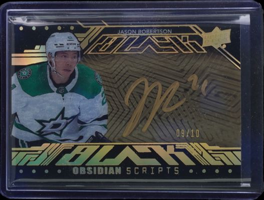 2025 SPx #OS-JR 2023 Update - UD Black Obsidian Scripts - Gold /49