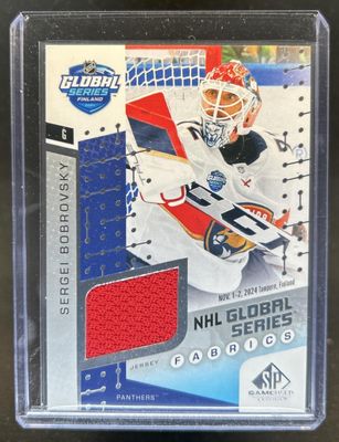 2025 SP Game Used #GSF2-18 2024 Global Series Stars vs. Panthers Fabrics