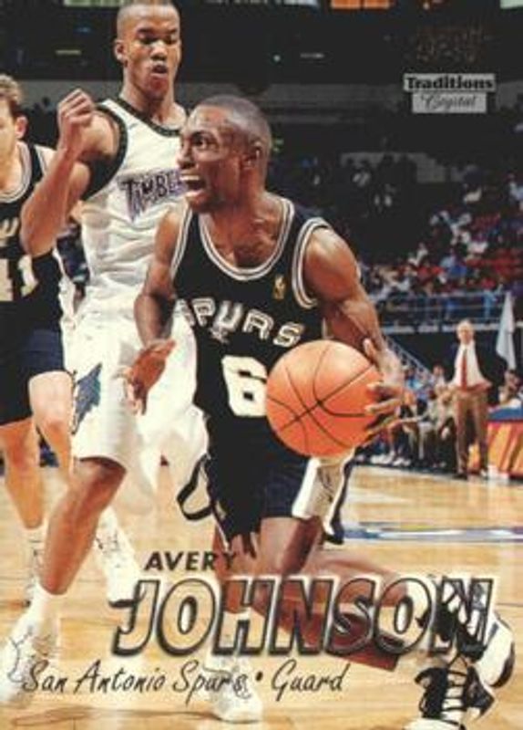 Avery Johnson 1997 Fleer #6 Crystal RAW