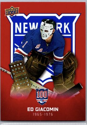 2025 Upper Deck New York Rangers Centennial #12 Red
