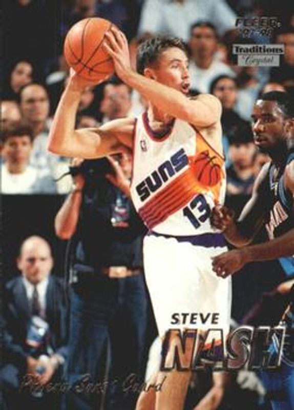 Steve Nash 1997 Fleer #156 Crystal RAW