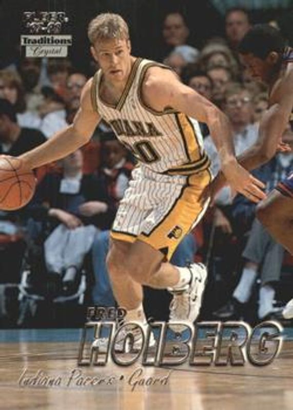 Fred Hoiberg 1997 Fleer #244 Crystal Rookie RAW