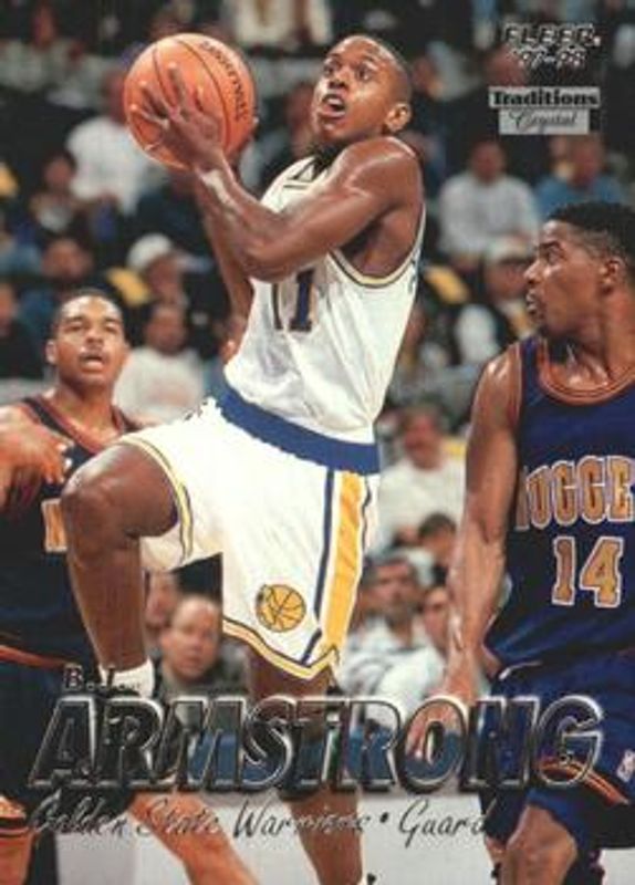 B.J. Armstrong 1997 Fleer #81 Crystal RAW