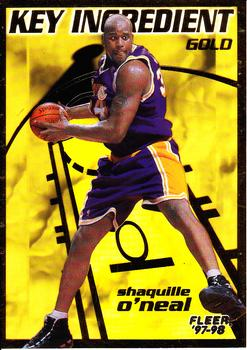 NBAカード SHAQUILLE O’NEAL FLEER 1997 1996-97 Fleer - NBA All-Star Retro #289 Shaquille O'Neal