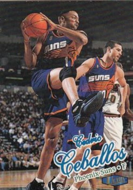 Cedric Ceballos 1997 Fleer Ultra #11 Base RAW