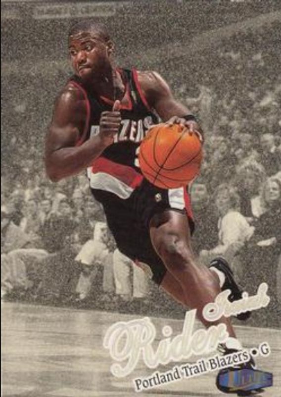 Isaiah Rider 1997 Fleer Ultra #84G Gold Medallion RAW