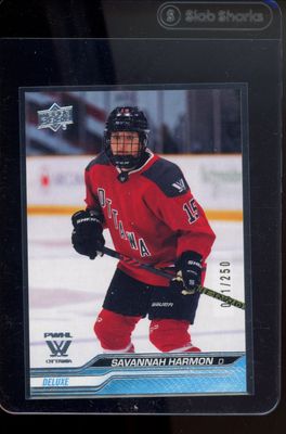 2024 Upper Deck Professional Women's Hockey League #34 Deluxe /250
