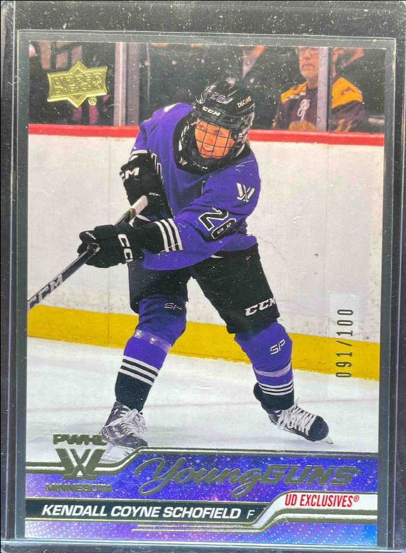 2024 Upper Deck Professional Women's Hockey League #53 Young Guns - Exclusives /100