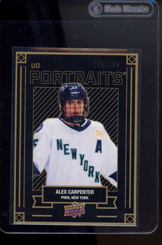 2024 Upper Deck Professional Women's Hockey League #P-5 UD Portraits - Gold /299