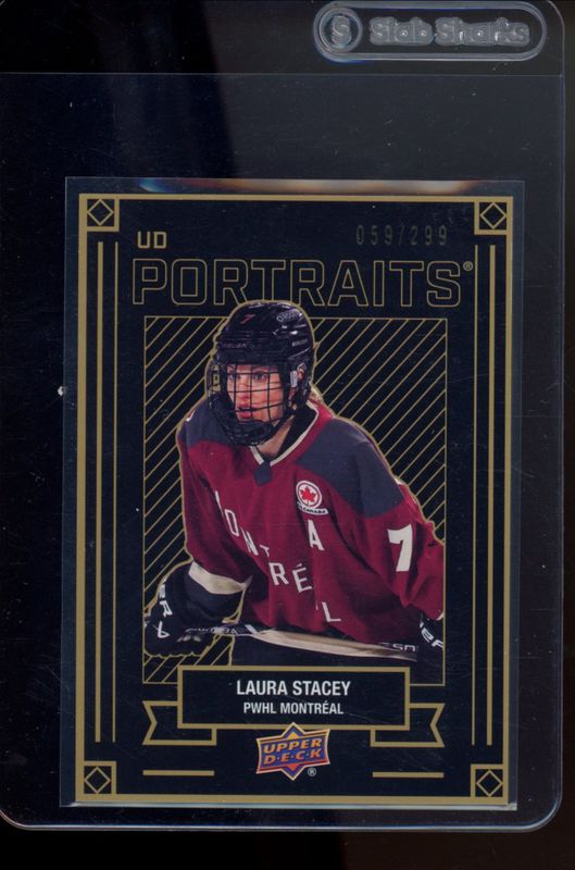 2024 Upper Deck Professional Women's Hockey League #P-1 UD Portraits - Gold /299