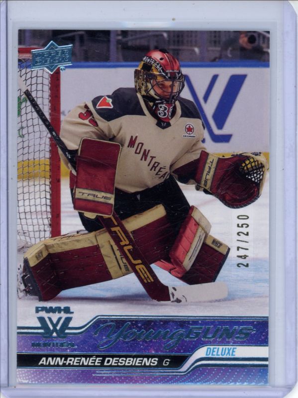 2024 Upper Deck Professional Women's Hockey League #60 Young Guns - Deluxe /250