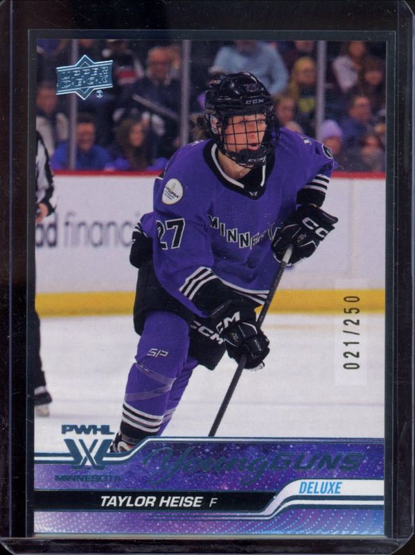 2024 Upper Deck Professional Women's Hockey League #61 Young Guns - Deluxe /250