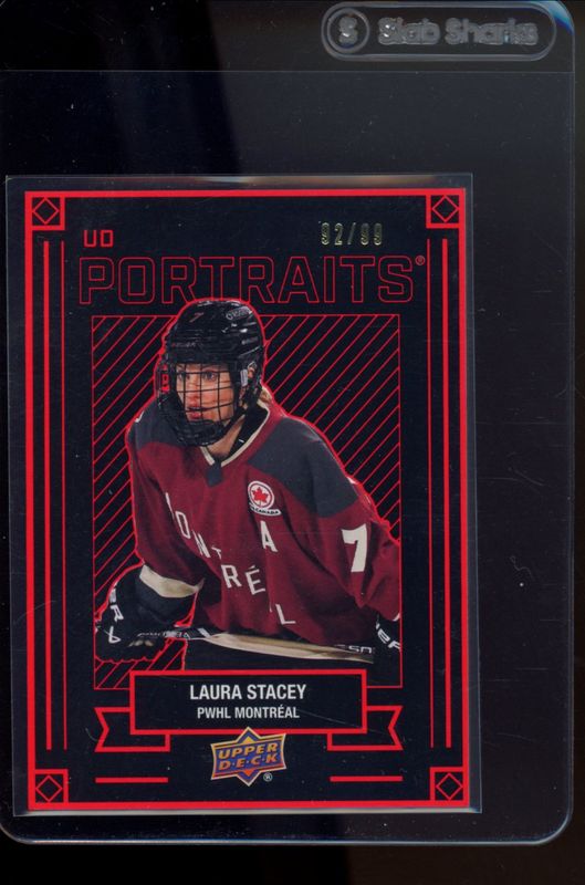 2024 Upper Deck Professional Women's Hockey League #P-1 UD Portraits - Red /99