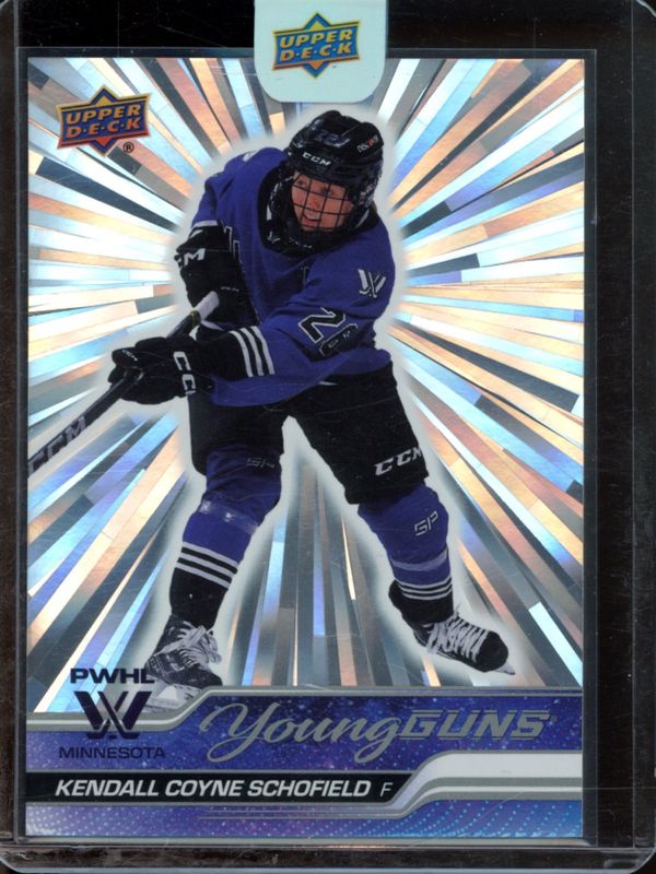 2024 Upper Deck Professional Women's Hockey League #53 Young Guns - Outburst