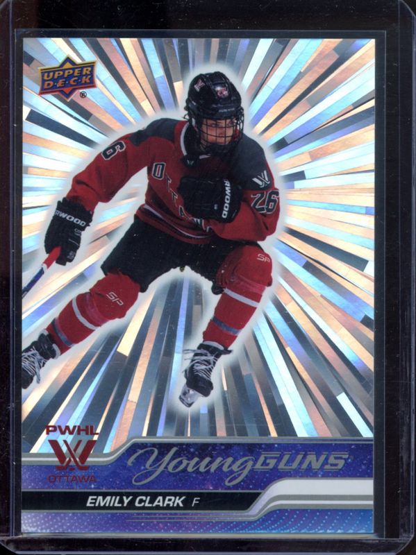 2024 Upper Deck Professional Women's Hockey League #70 Young Guns - Outburst