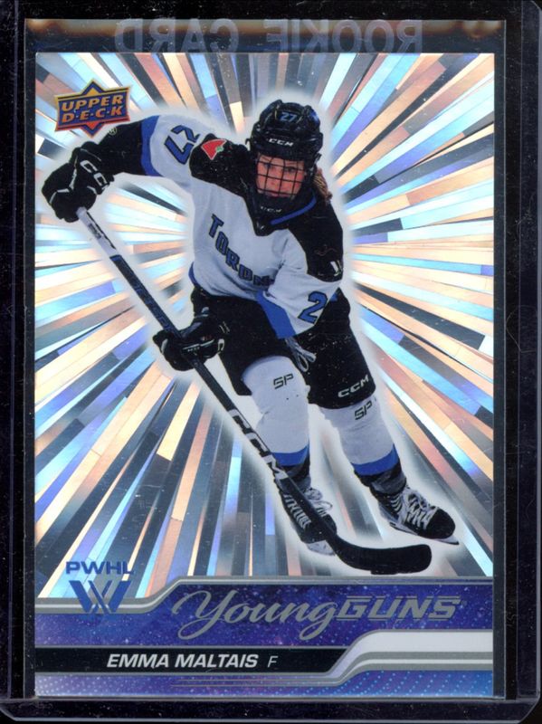 2024 Upper Deck Professional Women's Hockey League #59 Young Guns - Outburst